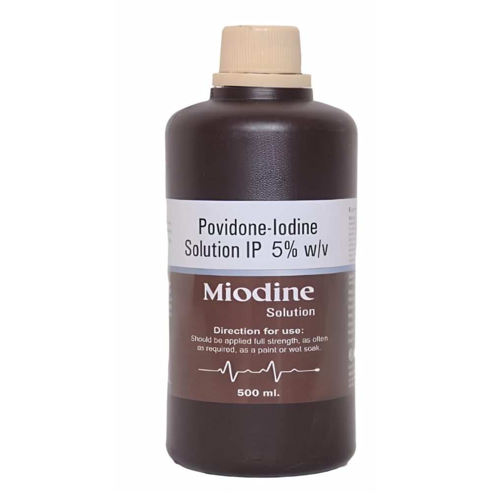 Miodine Lotion 5% (Povidone Iodine Solution)