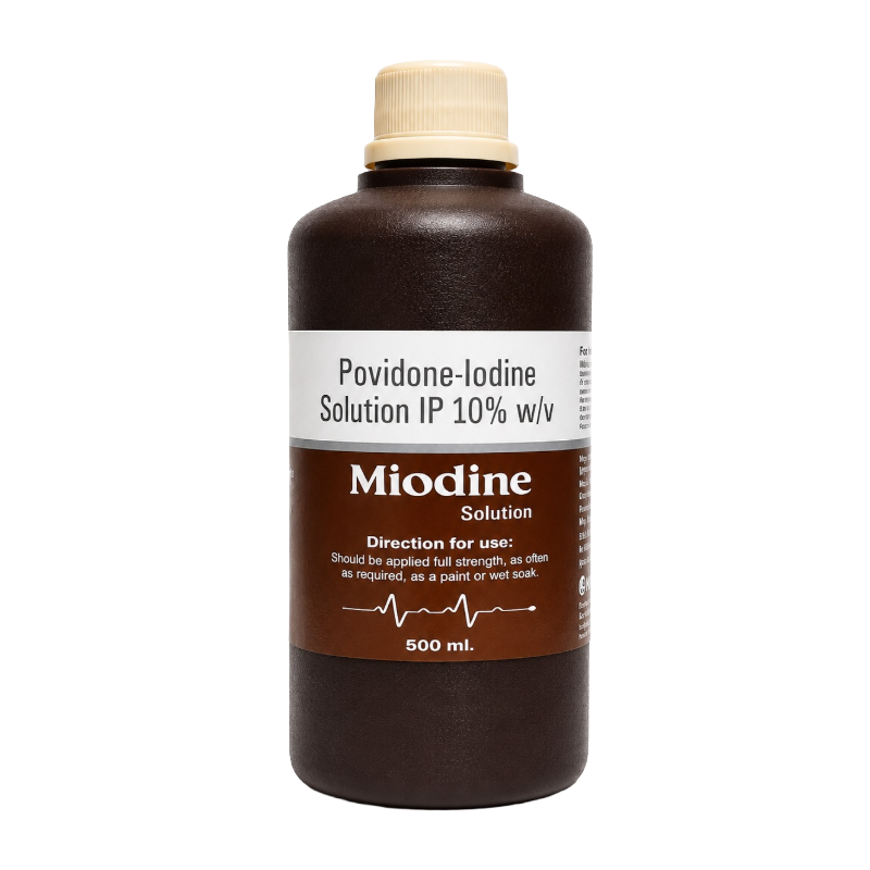 Miodine Lotion-10 | Povidone-Iodine Solution 10%
