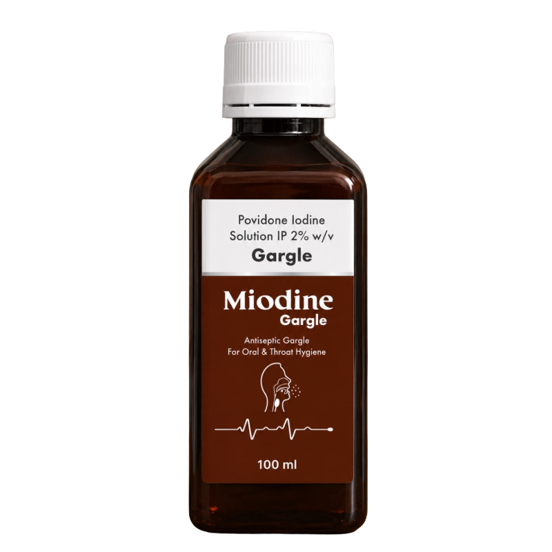 Miodine Gargle | Povidone-Iodine Gargle 2%