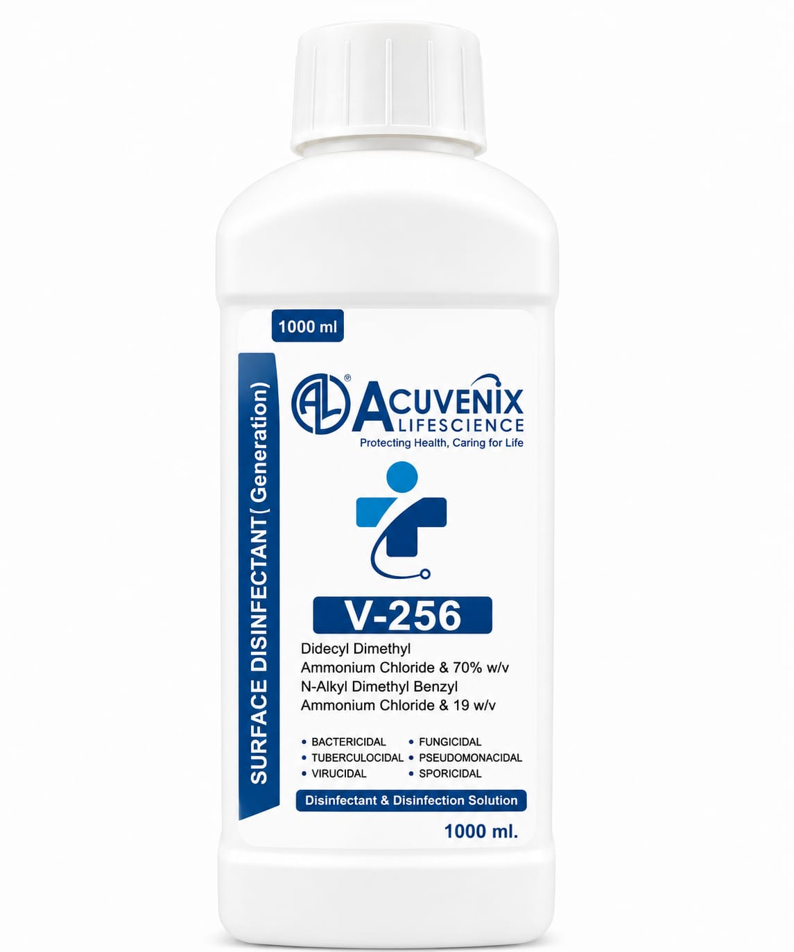 V-256 Disinfectant Solution (5th Generation Quaternary Ammonium Compound)