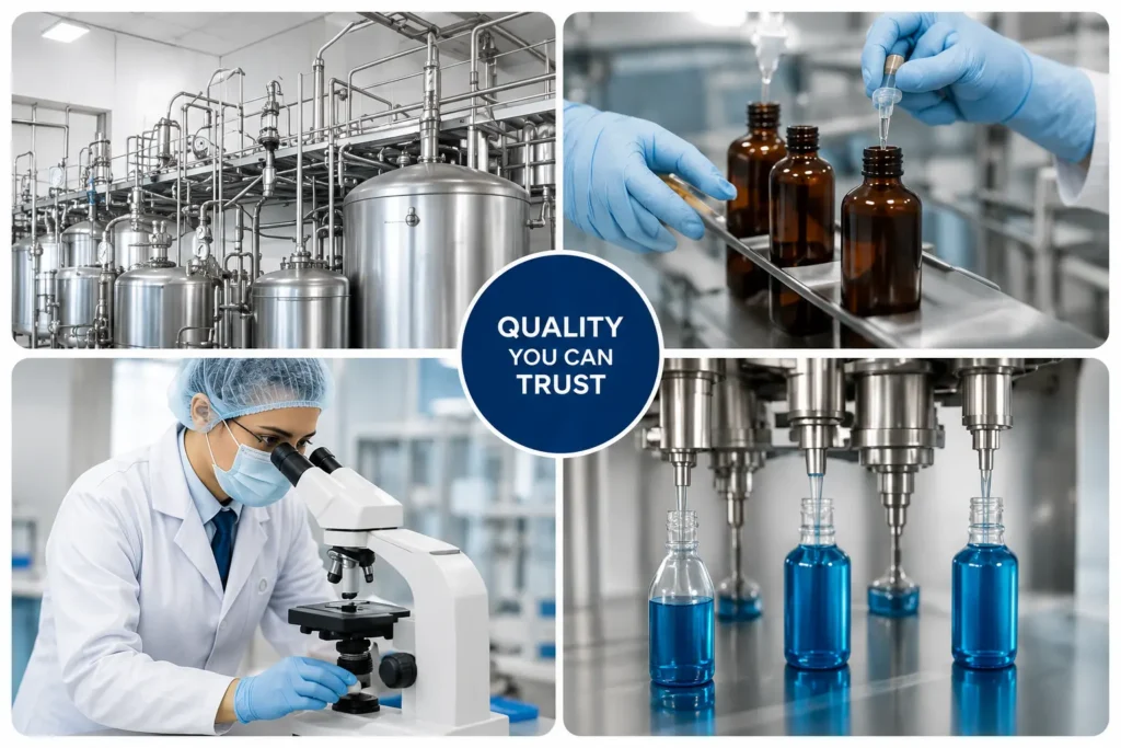 third party manufacturing for antiseptic products